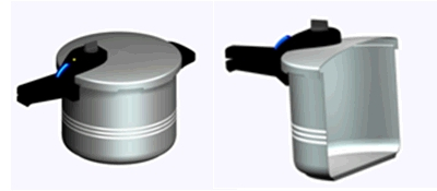 Dampfdrucktopf_CAD-Modell